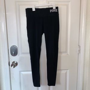 Pink Cotton Leggings